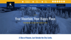 What Mtspokane.com website looked like in 2023 (1 year ago)