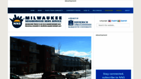 What Milwaukeenns.org website looked like in 2023 (1 year ago)