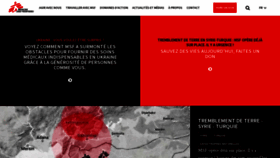 What Msf-azg.be website looked like in 2023 (1 year ago)