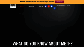 What Methproject.org website looked like in 2023 (2 years ago)