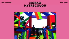 What Moragmyerscough.com website looked like in 2023 (1 year ago)
