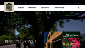 What Memorialmuseum.com website looked like in 2023 (1 year ago)