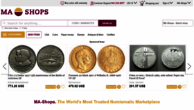 What Ma-shops.com website looked like in 2023 (2 years ago)