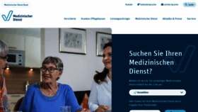 What Mdk.de website looked like in 2023 (1 year ago)