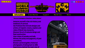 What Mobilecarnivalmuseum.com website looked like in 2023 (1 year ago)