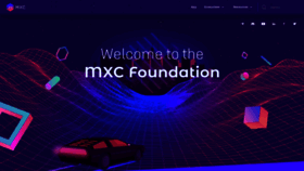 What Mxc.com website looked like in 2023 (1 year ago)