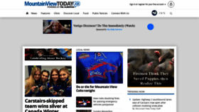 What Mountainviewtoday.ca website looked like in 2023 (1 year ago)