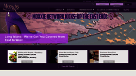What Moxxienetwork.com website looked like in 2023 (1 year ago)