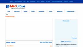 What Medcraveonline.com website looked like in 2023 (1 year ago)