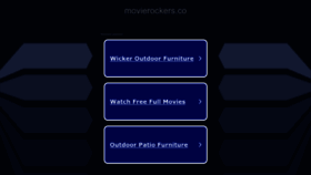 What Movierockers.co website looked like in 2023 (1 year ago)