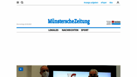 What Muensterschezeitung.de website looked like in 2023 (1 year ago)