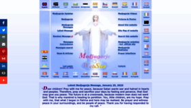 What Medjugorje.ws website looked like in 2023 (1 year ago)