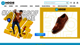 What Mochishoes.com website looked like in 2023 (1 year ago)