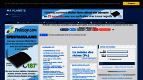What Ma-planete.com website looked like in 2023 (1 year ago)