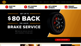 What Midas.com website looked like in 2023 (2 years ago)