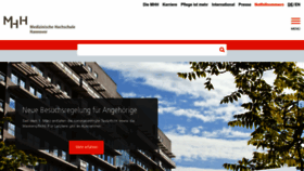 What Mh-hannover.de website looked like in 2023 (2 years ago)