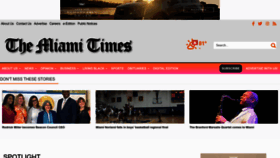 What Miamitimesonline.com website looked like in 2023 (1 year ago)