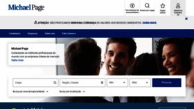 What Michaelpage.com.br website looked like in 2023 (2 years ago)