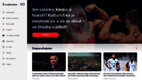 What Mujrozhlas.cz website looked like in 2023 (1 year ago)