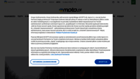 What Moto.pl website looked like in 2023 (1 year ago)