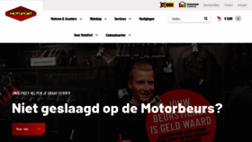 What Motoport.nl website looked like in 2023 (1 year ago)