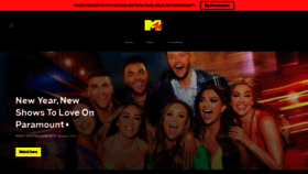What Mtv.co.uk website looked like in 2023 (2 years ago)