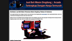 What Mesin-dingdong.com website looked like in 2023 (1 year ago)