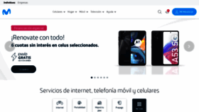 What Movistar.com.ar website looked like in 2023 (1 year ago)