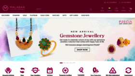What Malabargoldanddiamonds.com website looked like in 2023 (1 year ago)
