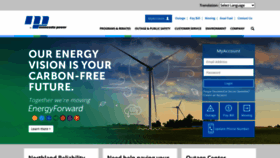 What Mnpower.com website looked like in 2023 (1 year ago)