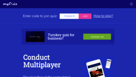 What Myquiz.ru website looked like in 2023 (1 year ago)