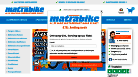 What Matrabike.nl website looked like in 2023 (1 year ago)