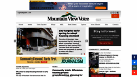 What Mv-voice.com website looked like in 2023 (1 year ago)