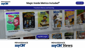 What Myon.com website looked like in 2023 (1 year ago)