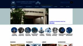 What Mitindia.edu website looked like in 2023 (1 year ago)