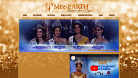 What Missearth.tv website looked like in 2023 (1 year ago)