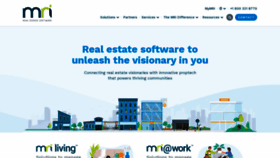 What Mrisoftware.com website looked like in 2023 (1 year ago)