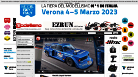 What Modellismo.it website looked like in 2023 (2 years ago)