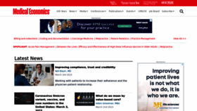 What Medicaleconomics.com website looked like in 2023 (1 year ago)