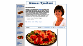What Marions-kochbuch.de website looked like in 2023 (1 year ago)