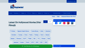 What Movies.waploaded.com website looked like in 2023 (1 year ago)