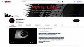 What Movieline.com website looked like in 2023 (1 year ago)