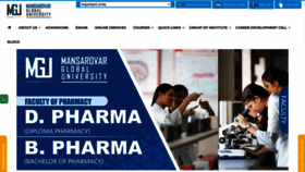 What Mguindia.com website looked like in 2023 (2 years ago)