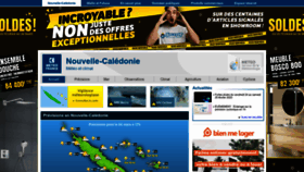 What Meteo.nc website looked like in 2023 (1 year ago)