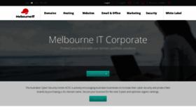 What Melbourneit.com.au website looked like in 2023 (1 year ago)