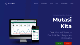 What Mutasikita.co.id website looked like in 2023 (1 year ago)