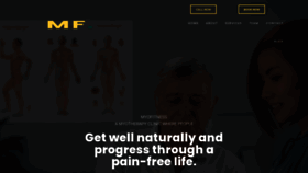 What Myofitness.com.au website looked like in 2023 (1 year ago)