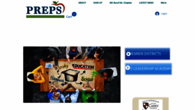 What Mspreps.org website looked like in 2023 (1 year ago)