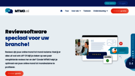 What Mtmo.nl website looked like in 2023 (1 year ago)