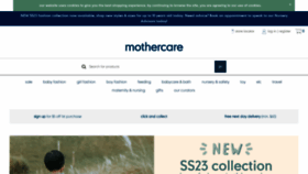 What Mothercare.com.sg website looked like in 2023 (1 year ago)